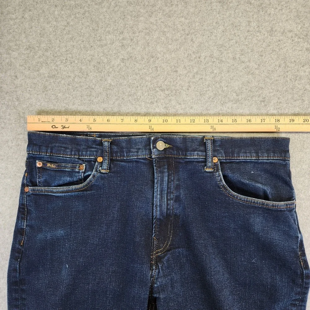 Polo‎ Ralph Lauren Jeans Mens 38x30 The Classic Fit Blue Denim Straight